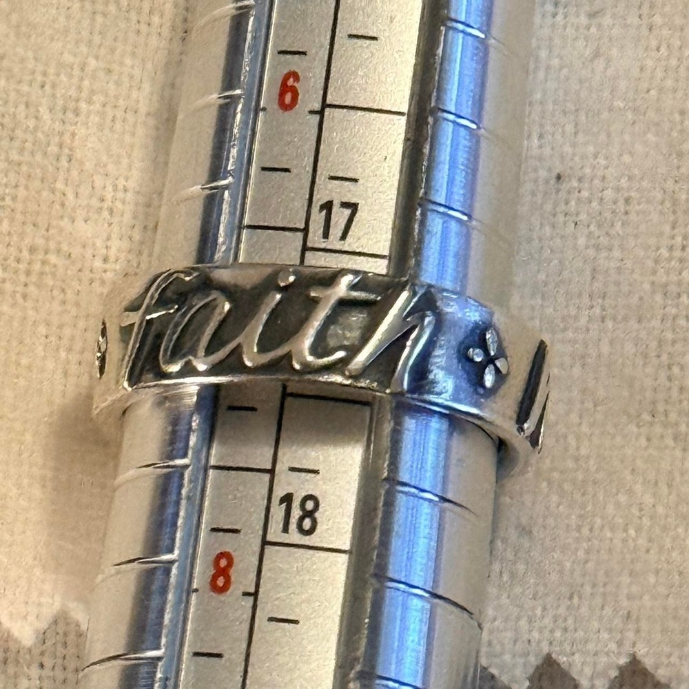 Faith, Hope and love, retired James Avery ring